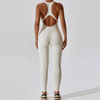 Ensemble de vêtements de sport pour femmes, combinaison de yoga, salopette de fitness, vêtements d'entraînement Pilates, tenue push-up, vêtements de sport 1